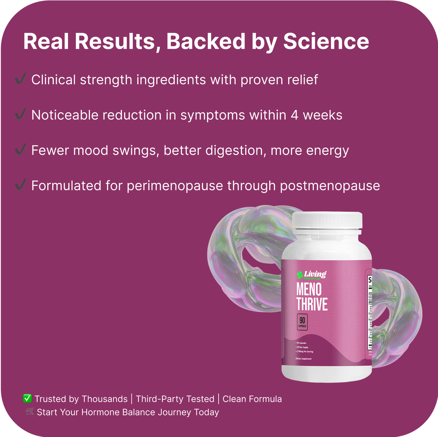 Complete Menopause Relief & Hormone Support