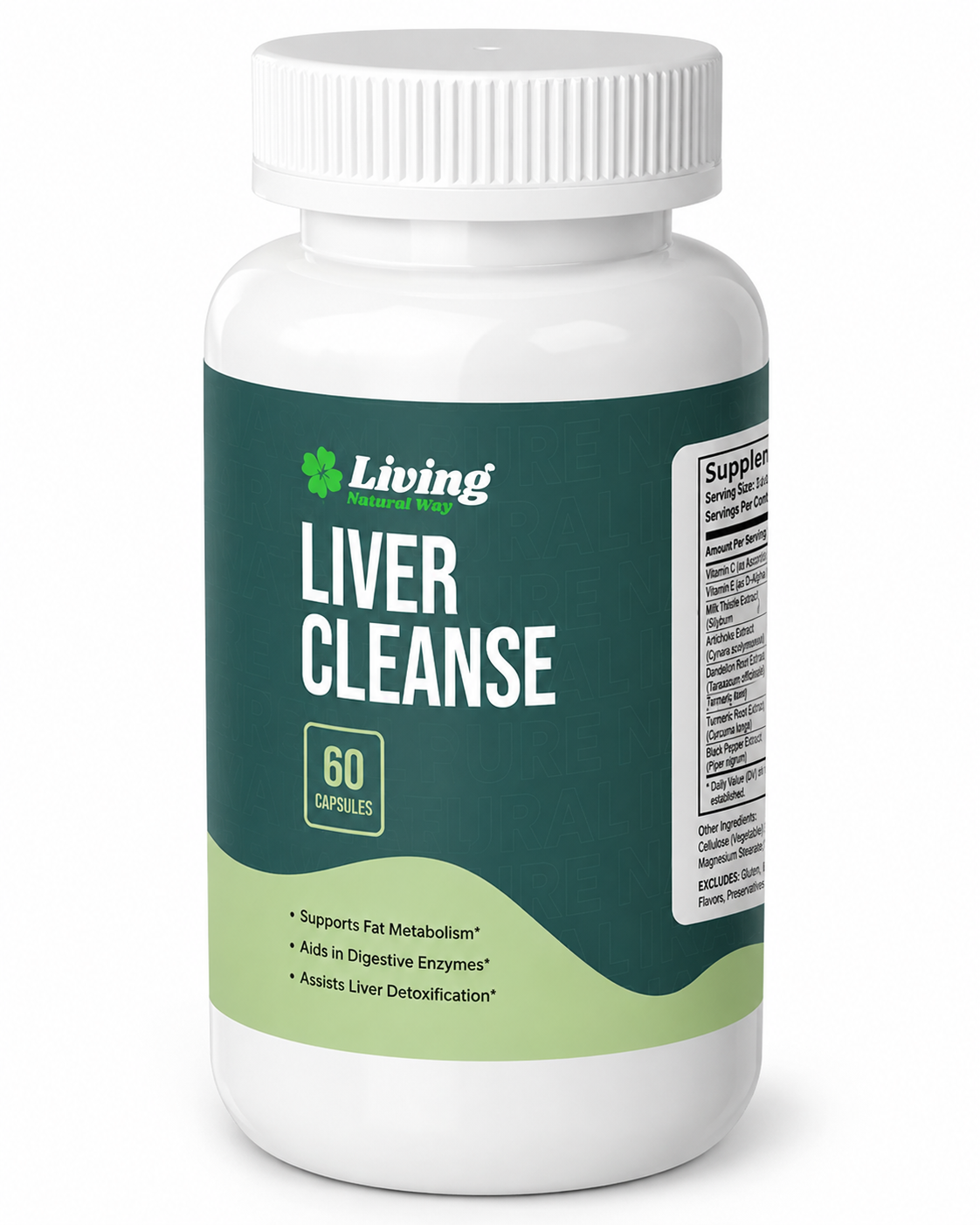 Liver Cleanse - 1 Bottle (One-Time)