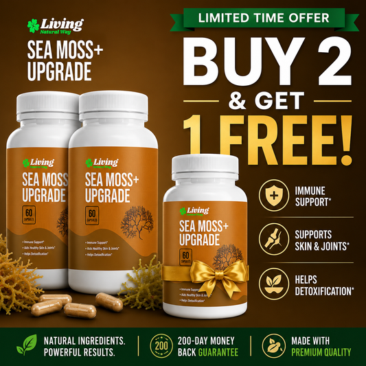 Sea Moss+ (Buy 2 Get 1 FREE, 3 Month Supply)