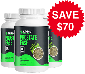 Prostate Ease – 3 Bottles (200-Day Money-Back Guarantee)